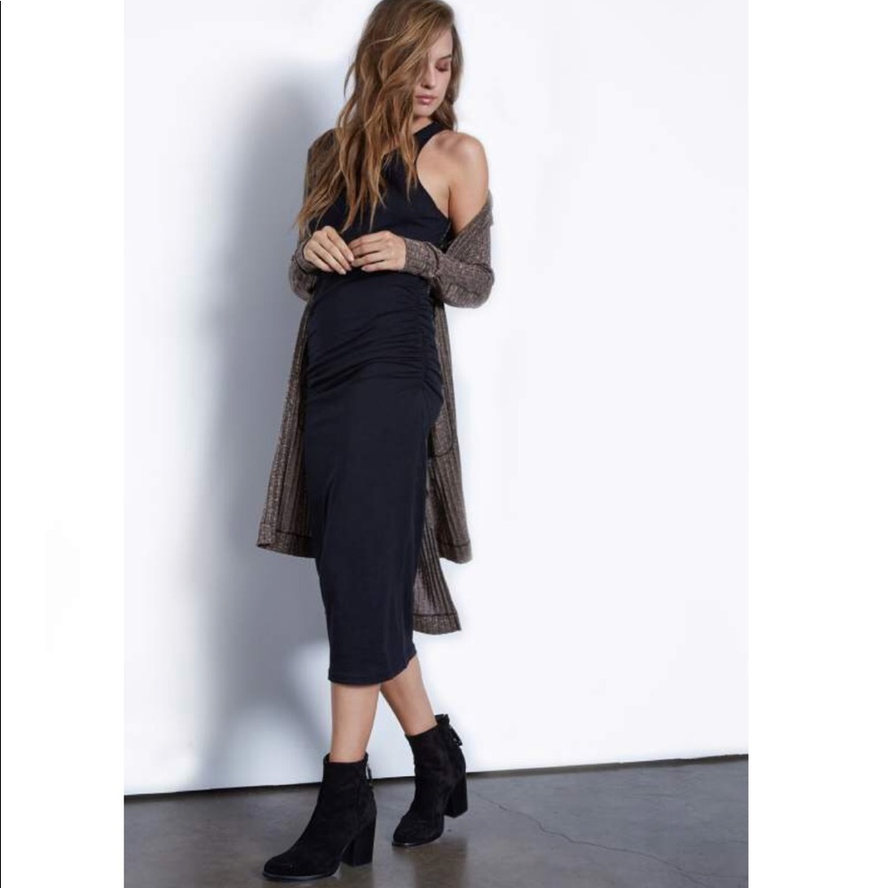 SALE Ribbed Racerback MIDI Dress